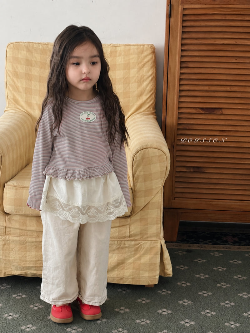 Poisson - Korean Children Fashion - #childofig - Cherry Market Tee - 9