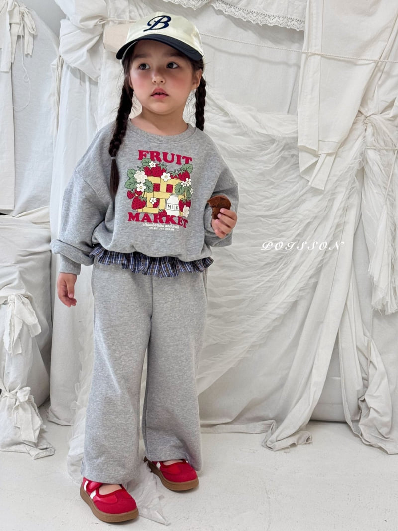 Poisson - Korean Children Fashion - #childofig - Check Frill Pants - 3
