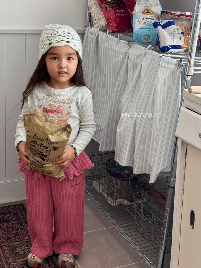Poisson - Korean Children Fashion - #childrensboutique - Knit Frill Pants - 7
