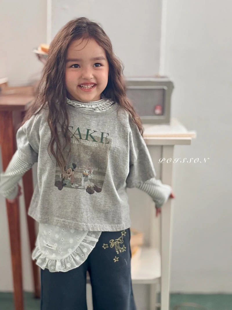 Poisson - Korean Children Fashion - #childrensboutique - Stripe Hooded Tee - 7