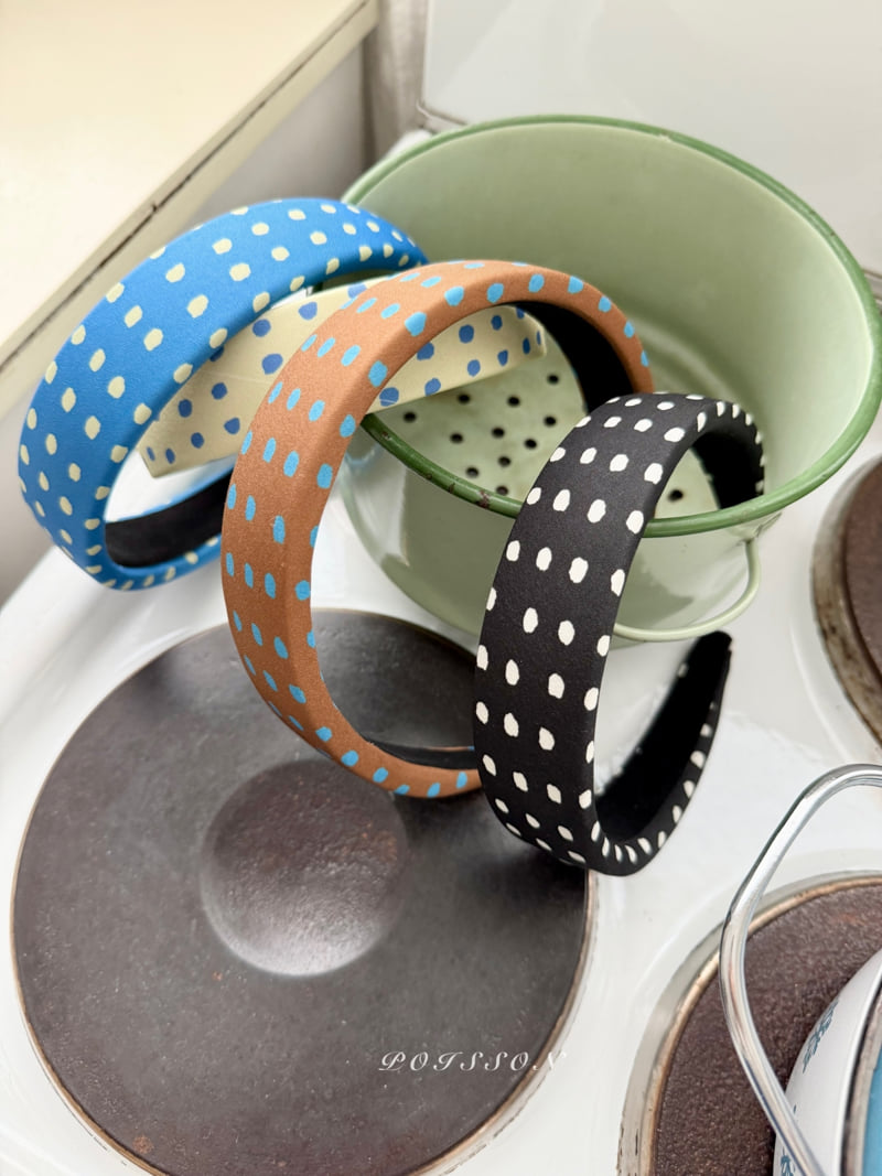 Poisson - Korean Children Fashion - #childrensboutique - Dot Hairband