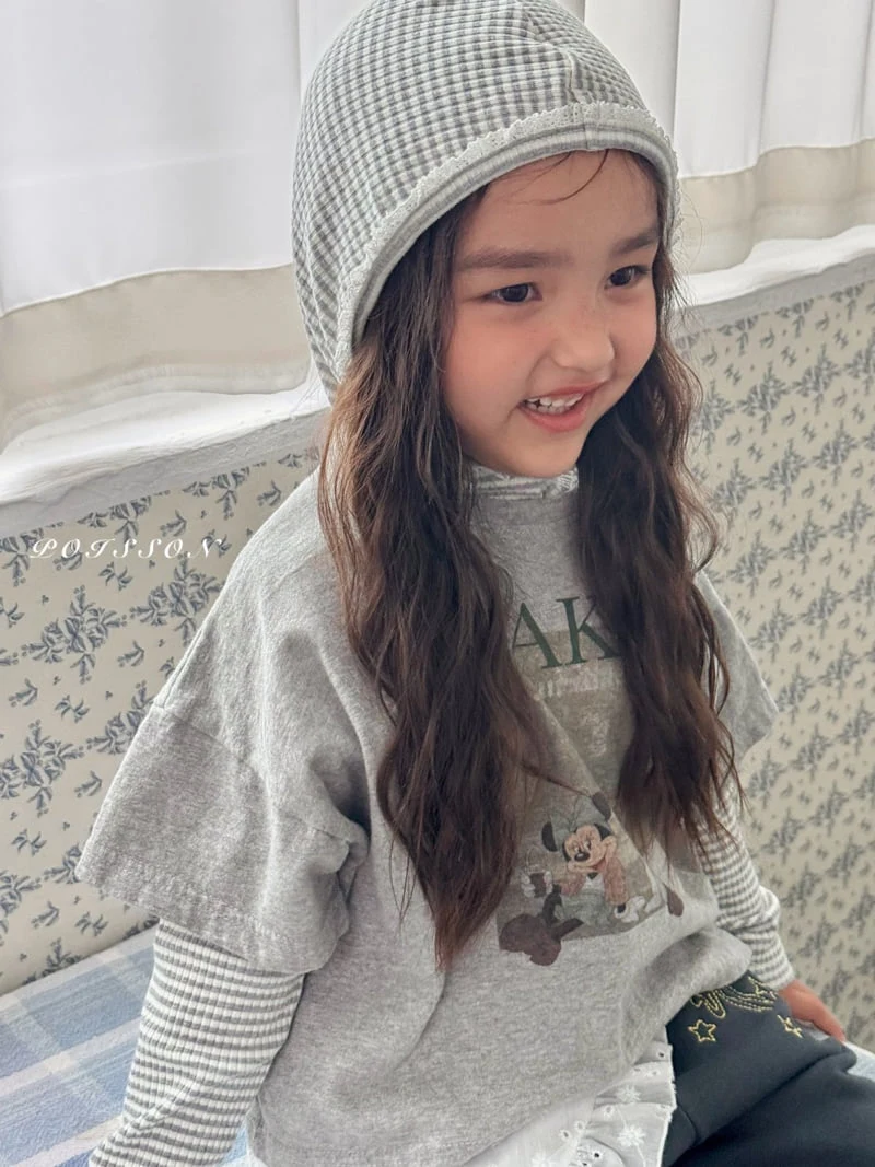 Poisson - Korean Children Fashion - #designkidswear - Stripe Hooded Tee - 8