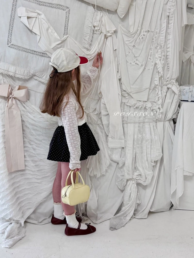Poisson - Korean Children Fashion - #designkidswear - Lace Layered Tee - 5