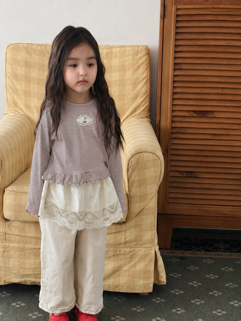 Poisson - Korean Children Fashion - #discoveringself - Milky Layered Skirt - 7