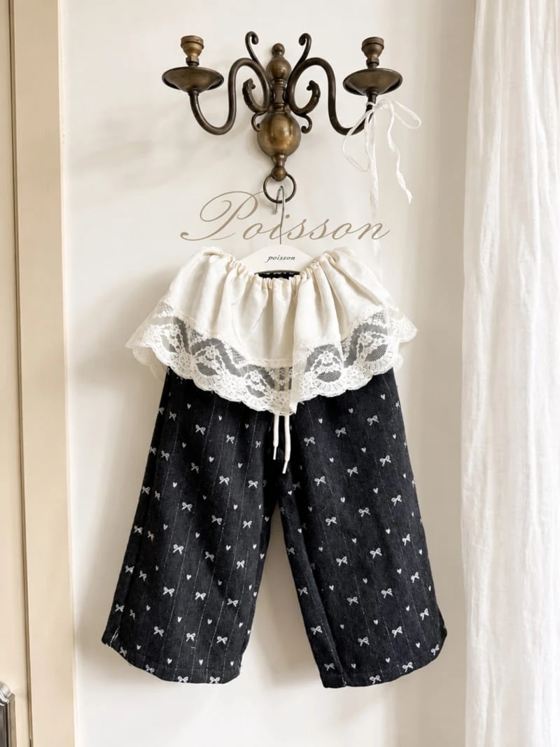 Poisson - Korean Children Fashion - #discoveringself - Ribbon Pants - 6