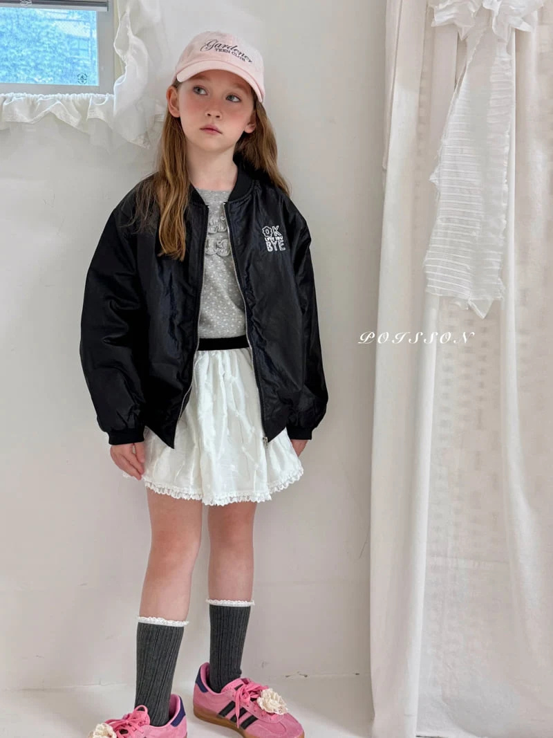 Poisson - Korean Children Fashion - #discoveringself - Hive Bomber Padded Jacket - 3