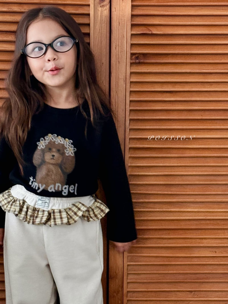 Poisson - Korean Children Fashion - #discoveringself - Check Frill Pants - 7