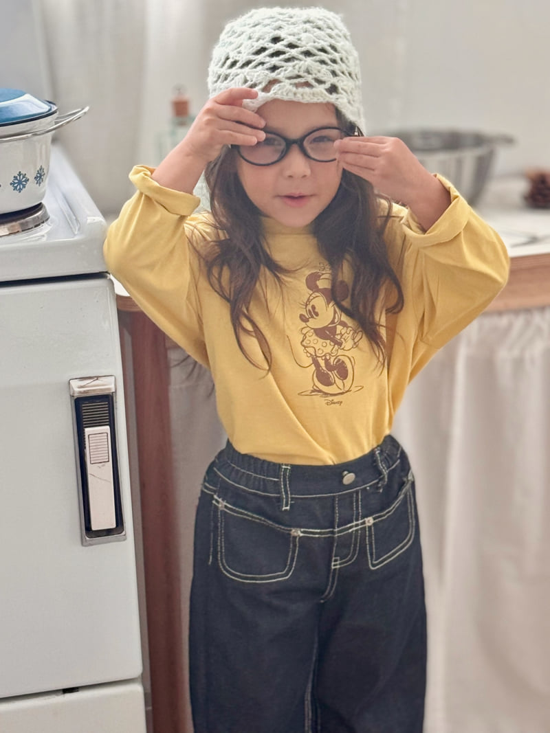 Poisson - Korean Children Fashion - #designkidswear - Minnie Mouse Tee - 4