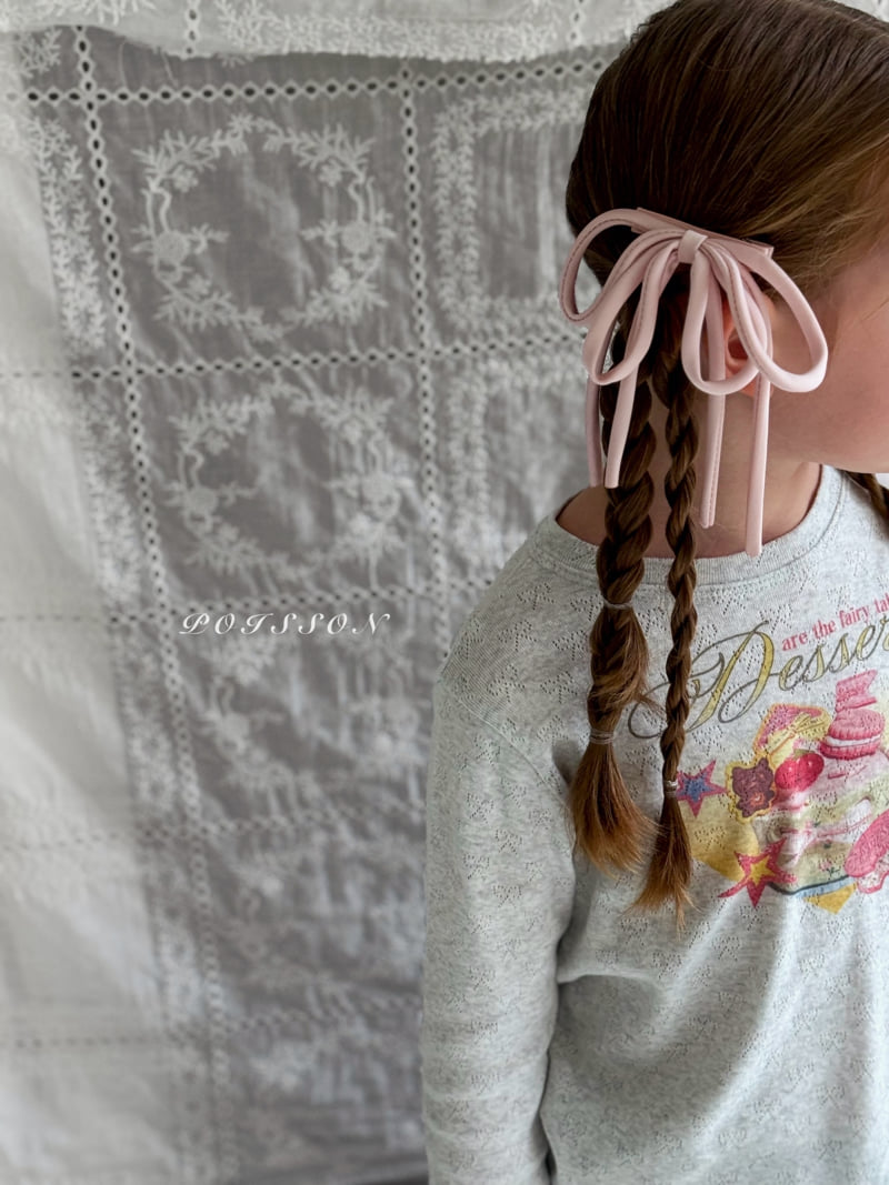 Poisson - Korean Children Fashion - #fashionkids - Ribbon Hair Clip - 11