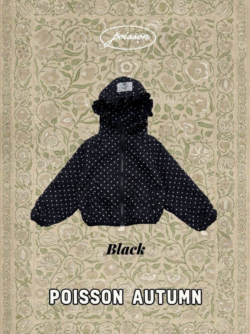 Poisson - Korean Children Fashion - #fashionkids - Dot Windbreaker