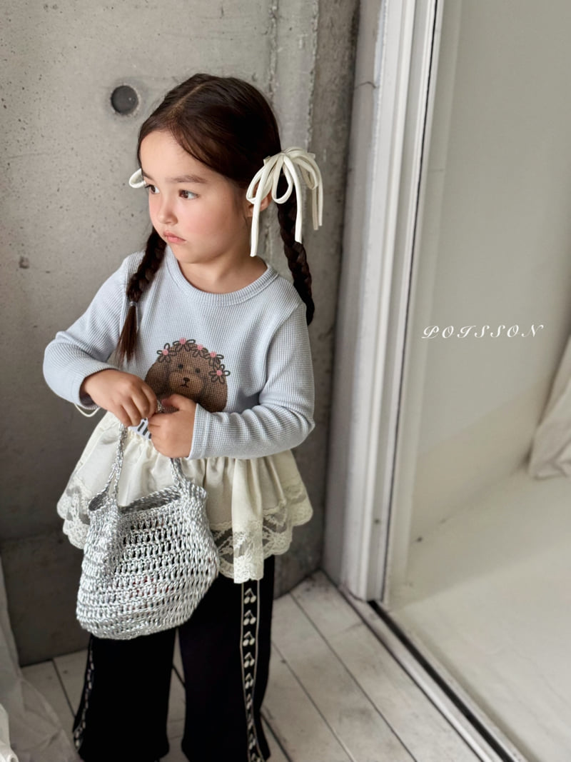 Poisson - Korean Children Fashion - #kidsshorts - Ribbon Hair Clip - 12