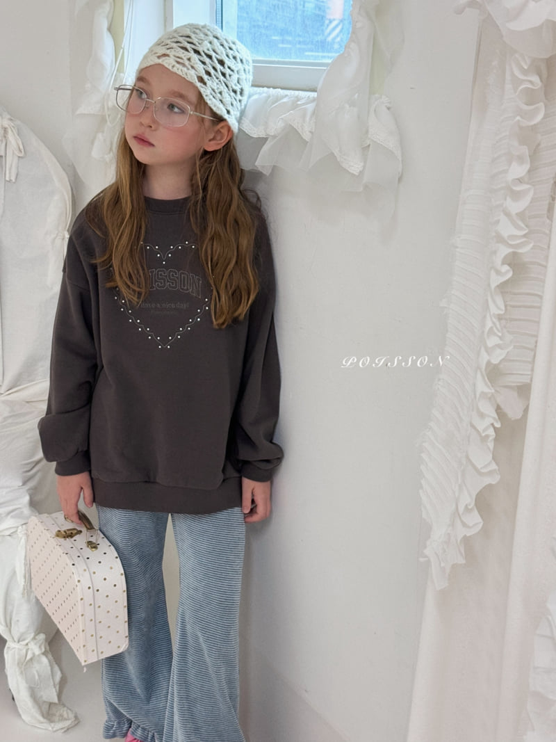 Poisson - Korean Children Fashion - #kidsshorts - Frill Stripe Pants - 10