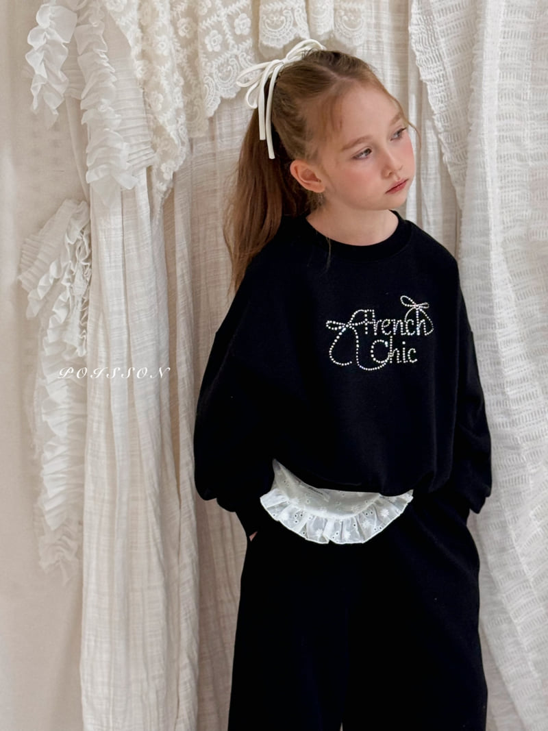 Poisson - Korean Children Fashion - #kidsshorts - Ribbon Chic Set - 10