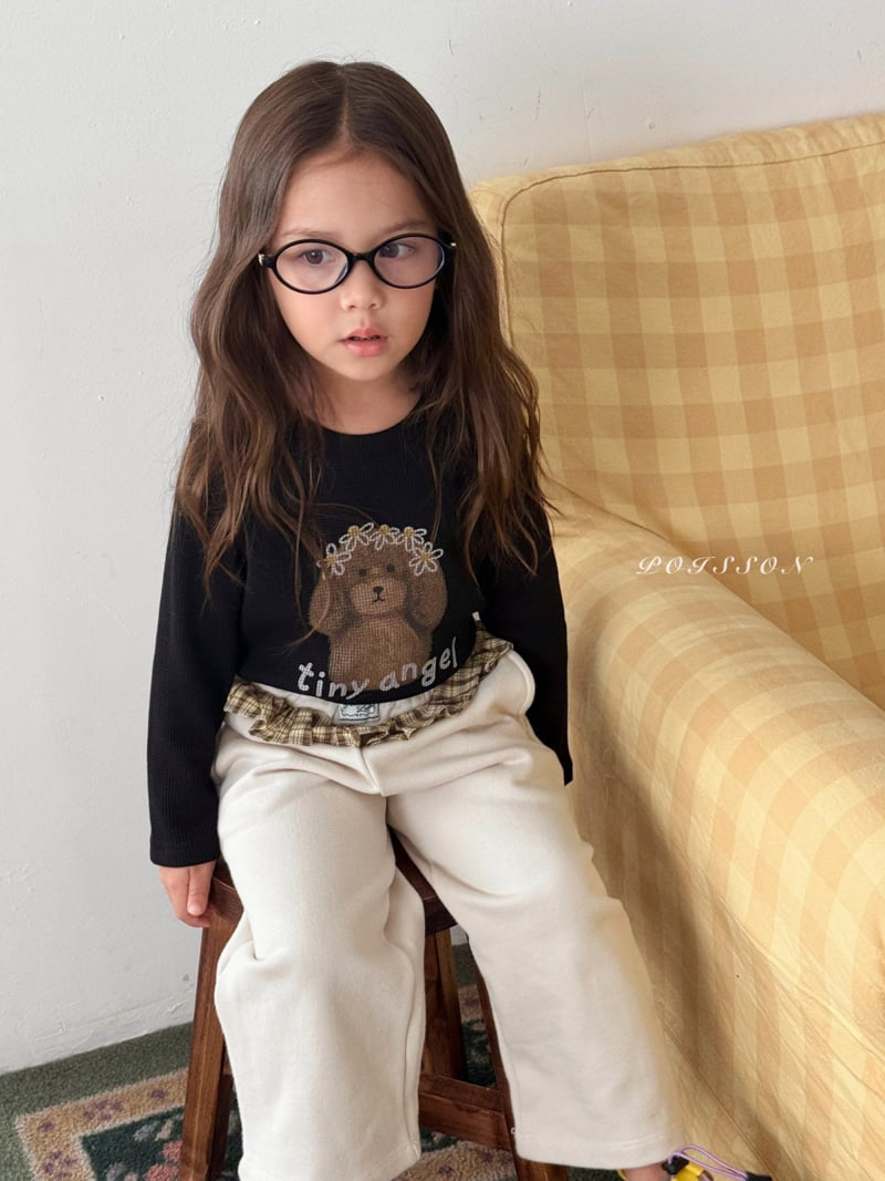 Poisson - Korean Children Fashion - #kidsshorts - Check Frill Pants - 9