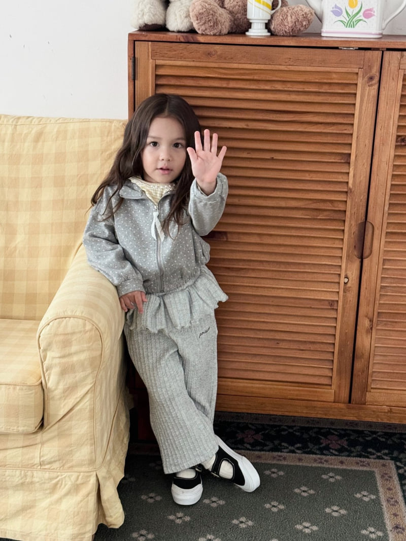 Poisson - Korean Children Fashion - #kidsstore - Knit Frill Pants - 12