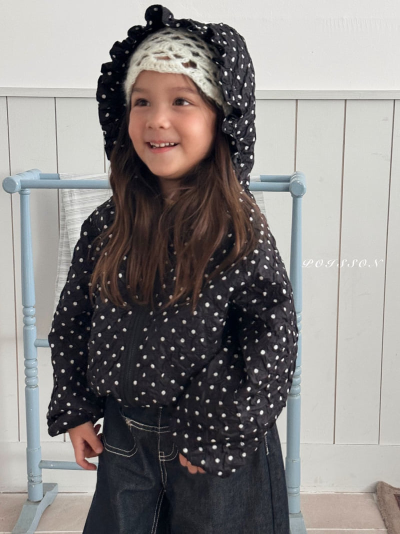 Poisson - Korean Children Fashion - #kidsstore - Dot Windbreaker - 3