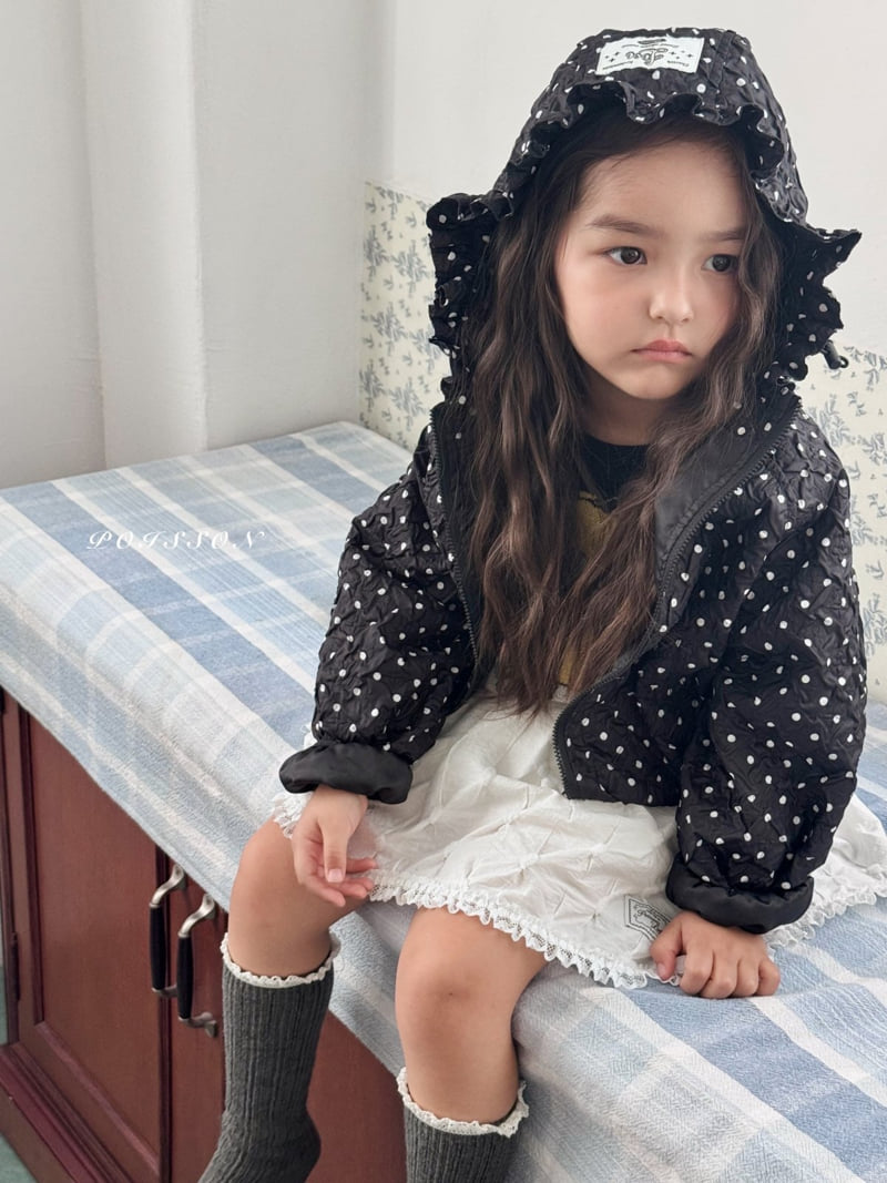Poisson - Korean Children Fashion - #kidsstore - Dot Windbreaker - 4