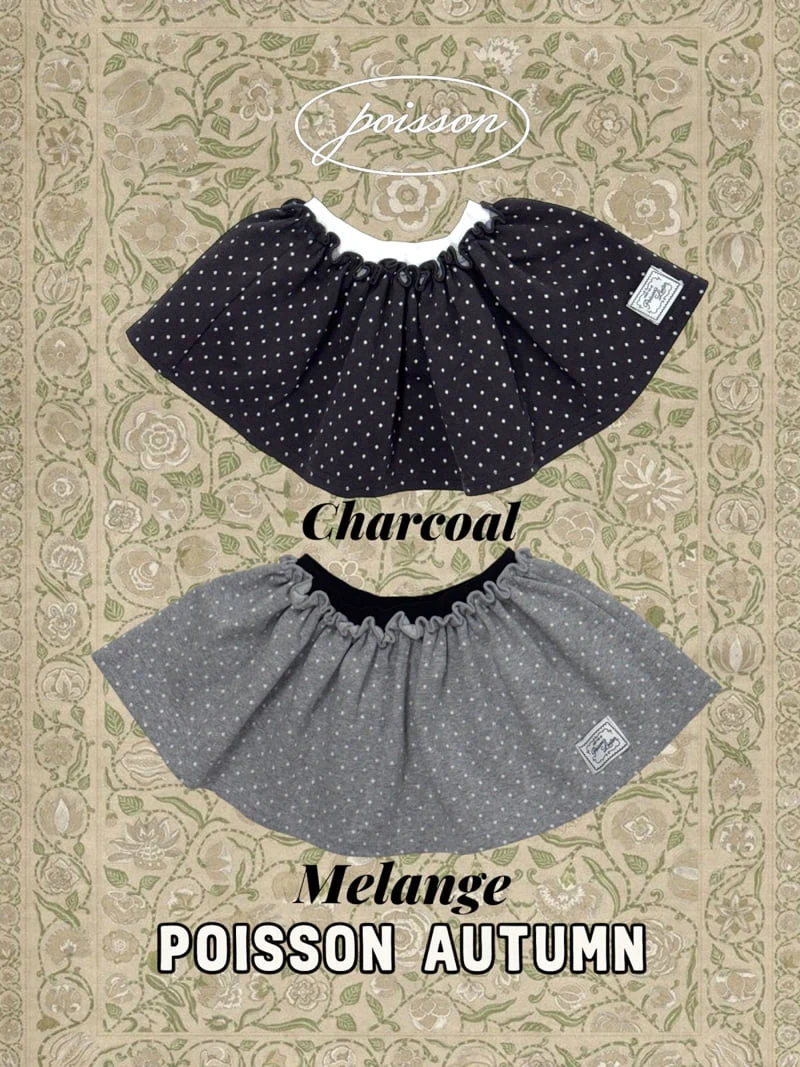 Poisson - Korean Children Fashion - #kidzfashiontrend - Petit Dot Skirt