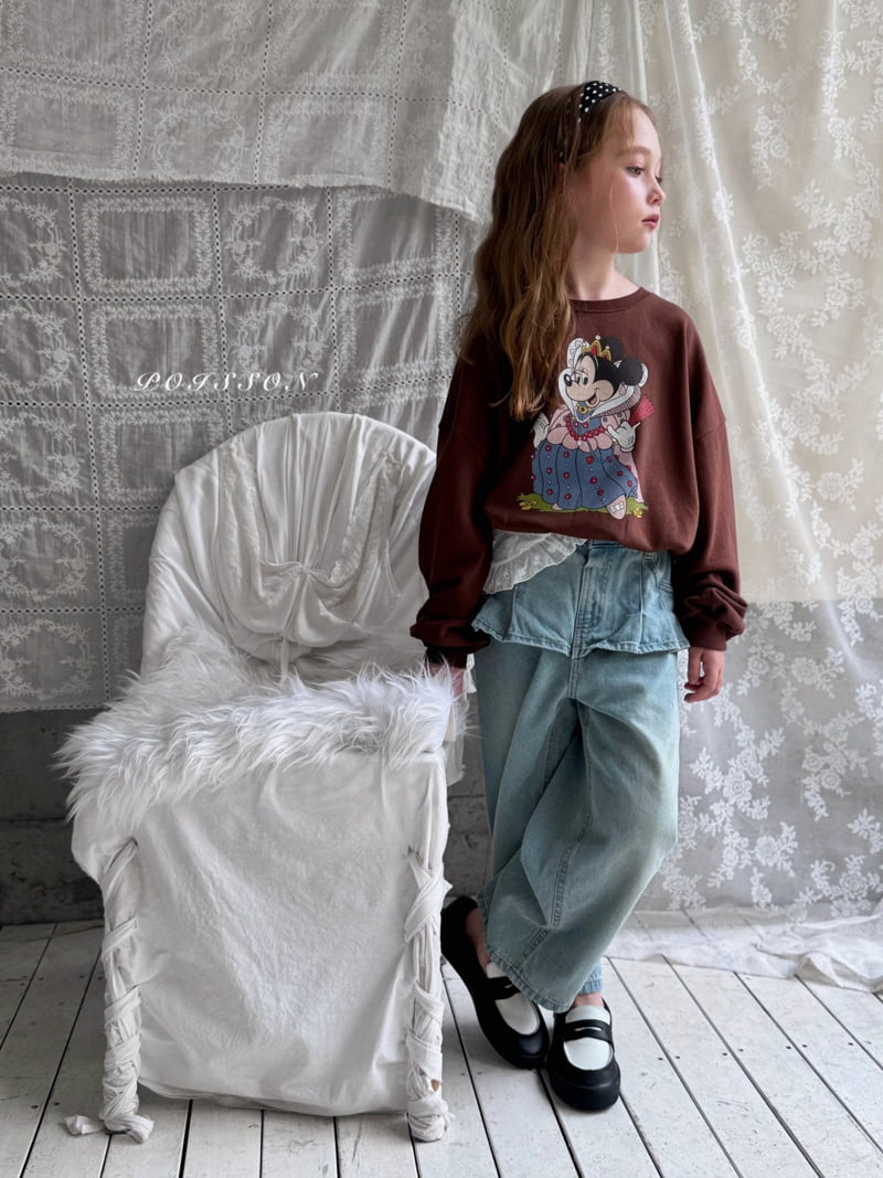 Poisson - Korean Children Fashion - #littlefashionista - Minnie Sweatshirt - 5