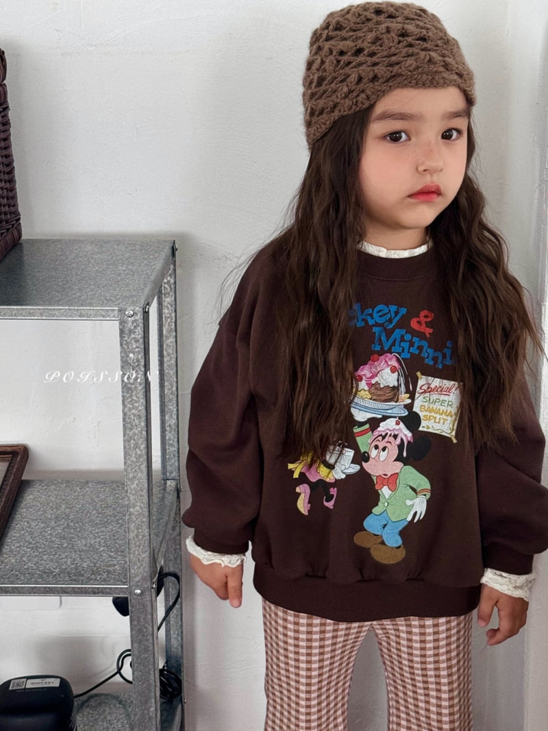 Poisson - Korean Children Fashion - #Kfashion4kids - Mickey Minnie Sweatshirt - 4