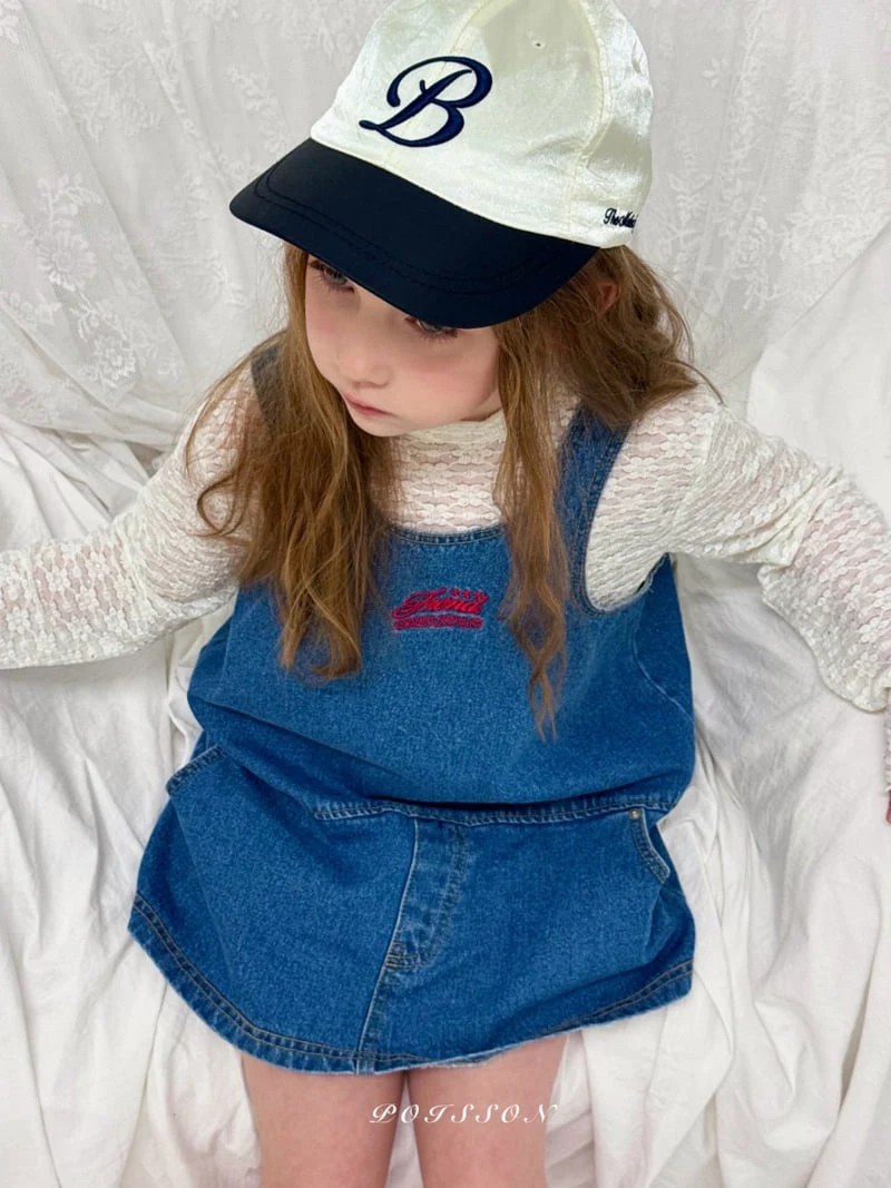 Poisson - Korean Children Fashion - #littlefashionista - Denim Dress - 10