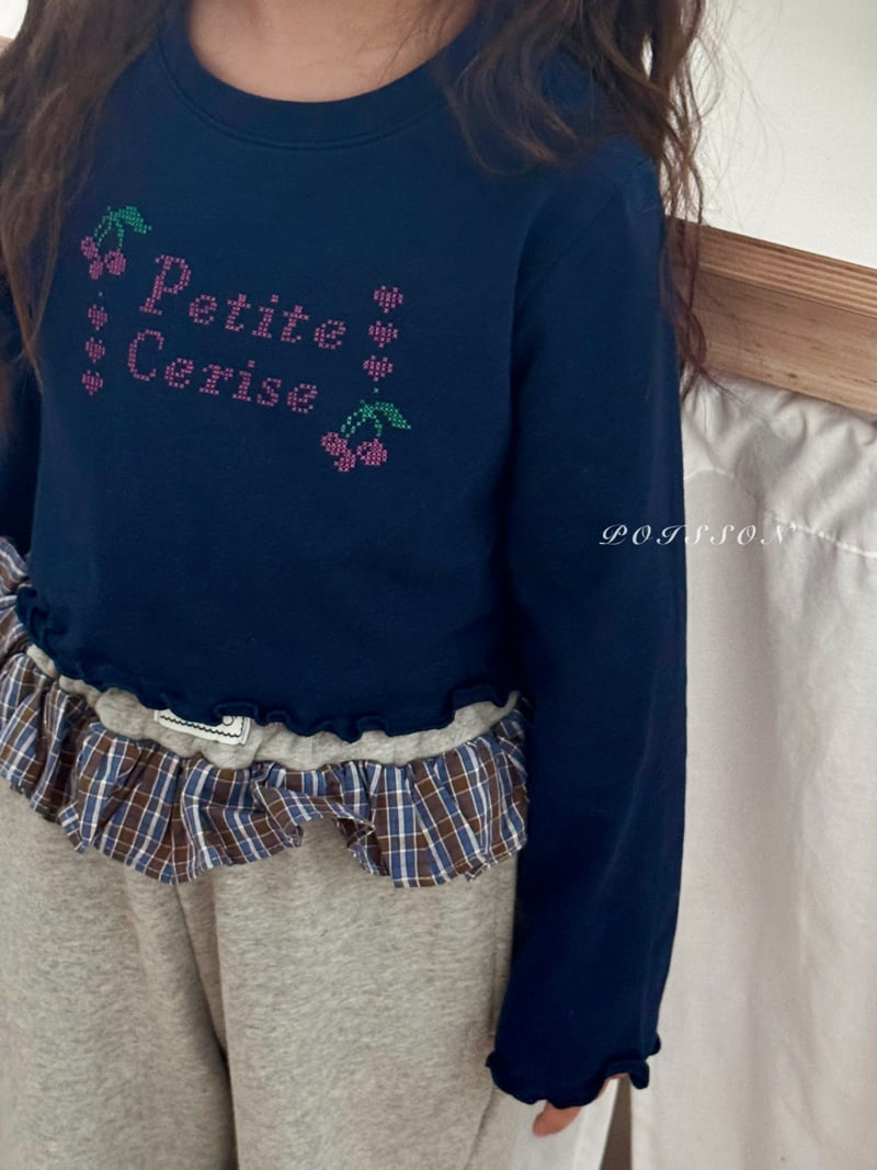 Poisson - Korean Children Fashion - #littlefashionista - Petit Cherry Tee - 7