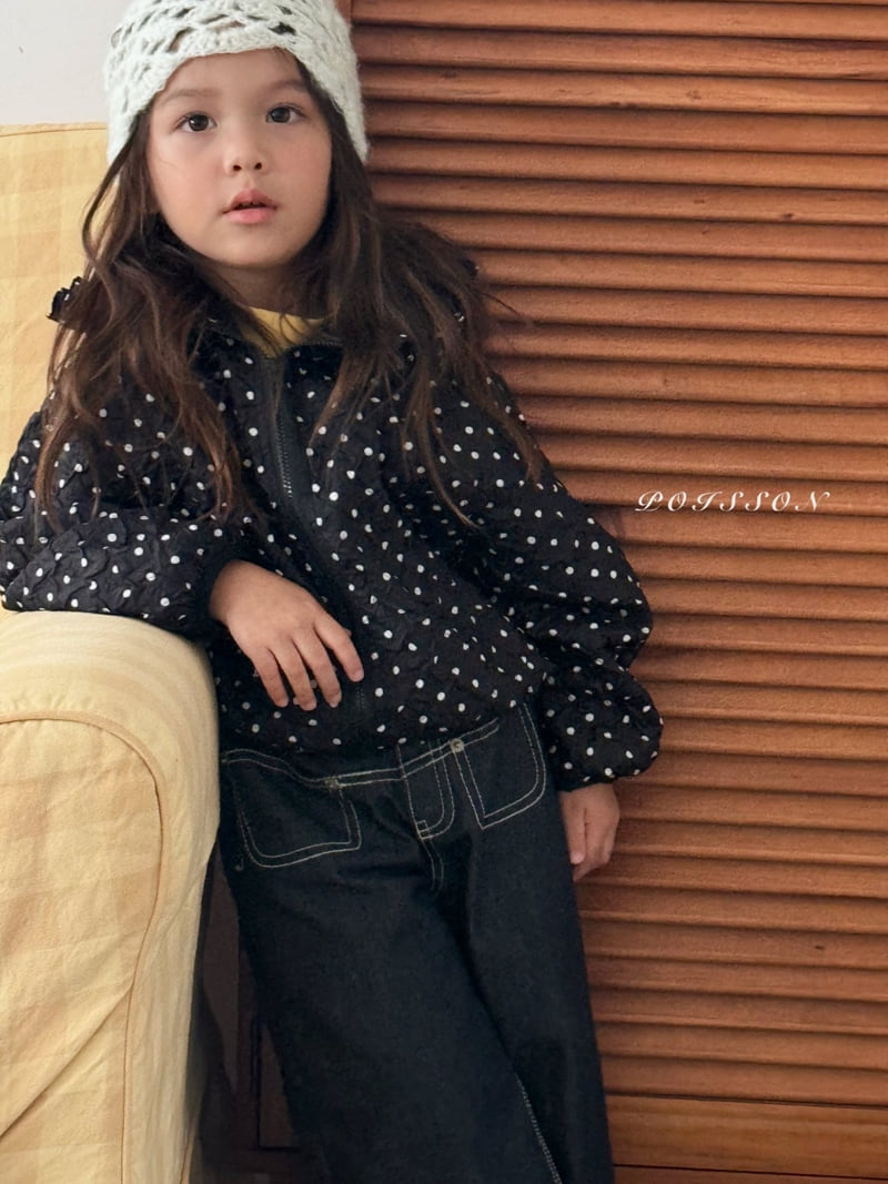 Poisson - Korean Children Fashion - #littlefashionista - Dot Windbreaker - 6