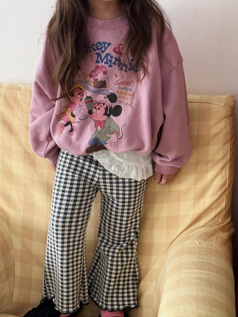 Poisson - Korean Children Fashion - #magicofchildhood - Melody Check Pants - 10