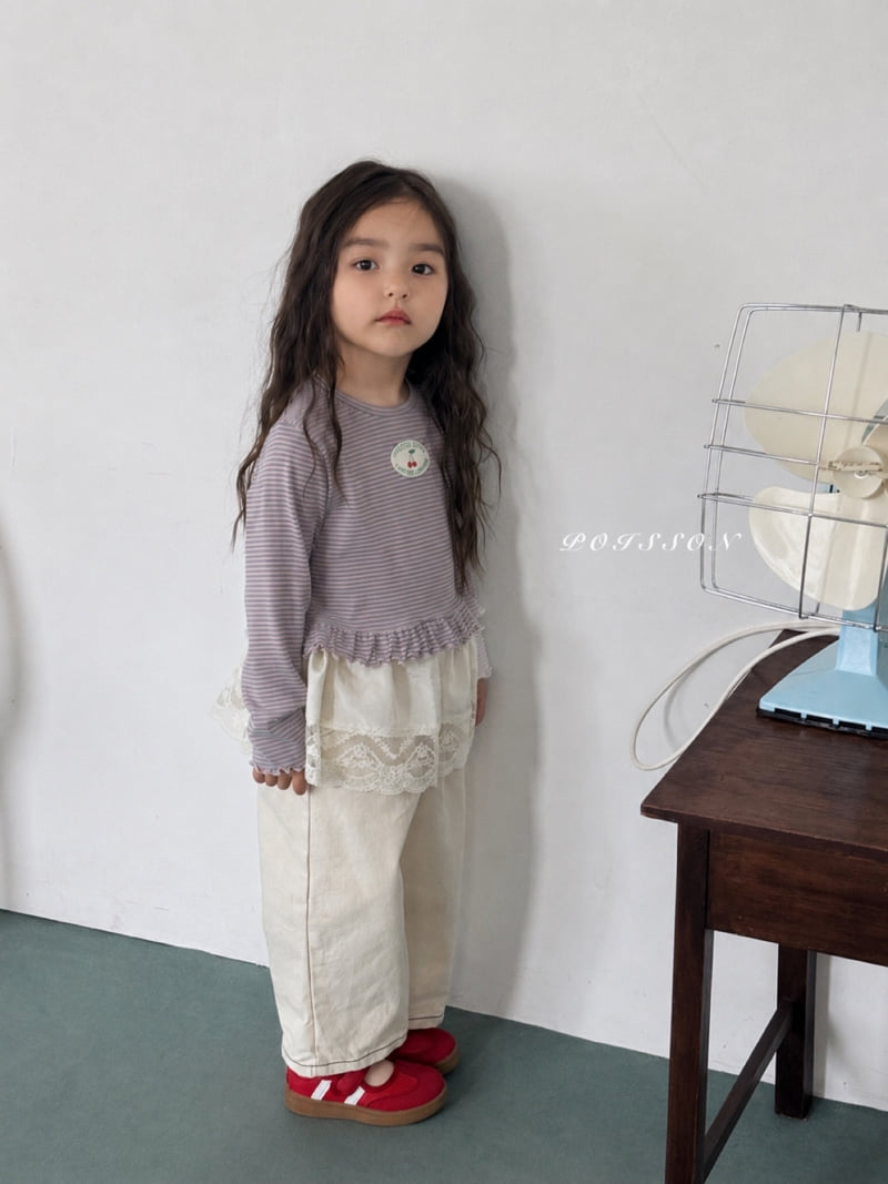 Poisson - Korean Children Fashion - #magicofchildhood - Cherry Market Tee - 6