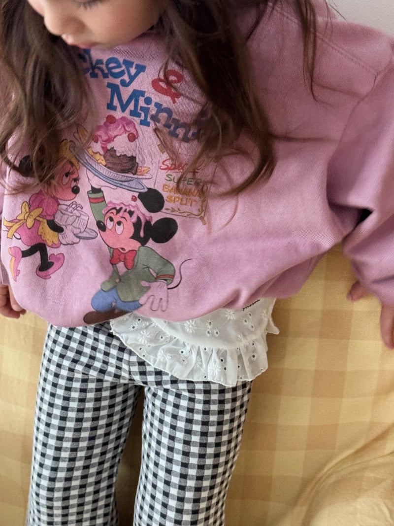 Poisson - Korean Children Fashion - #minifashionista - Melody Check Pants - 11