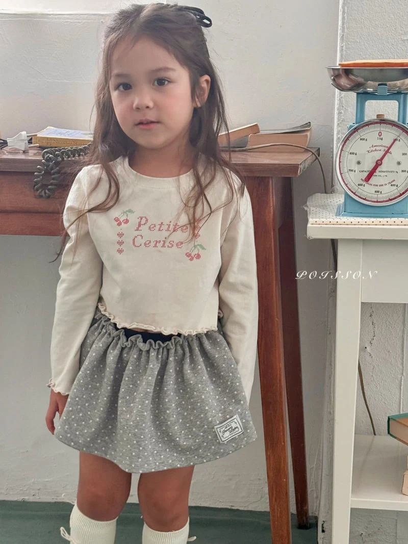Poisson - Korean Children Fashion - #minifashionista - Petit Dot Skirt - 5
