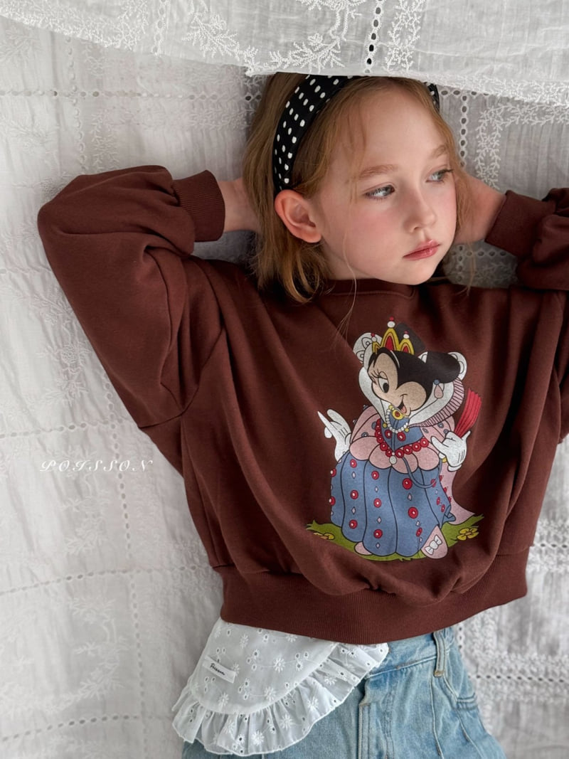 Poisson - Korean Children Fashion - #prettylittlegirls - Minnie Sweatshirt - 8