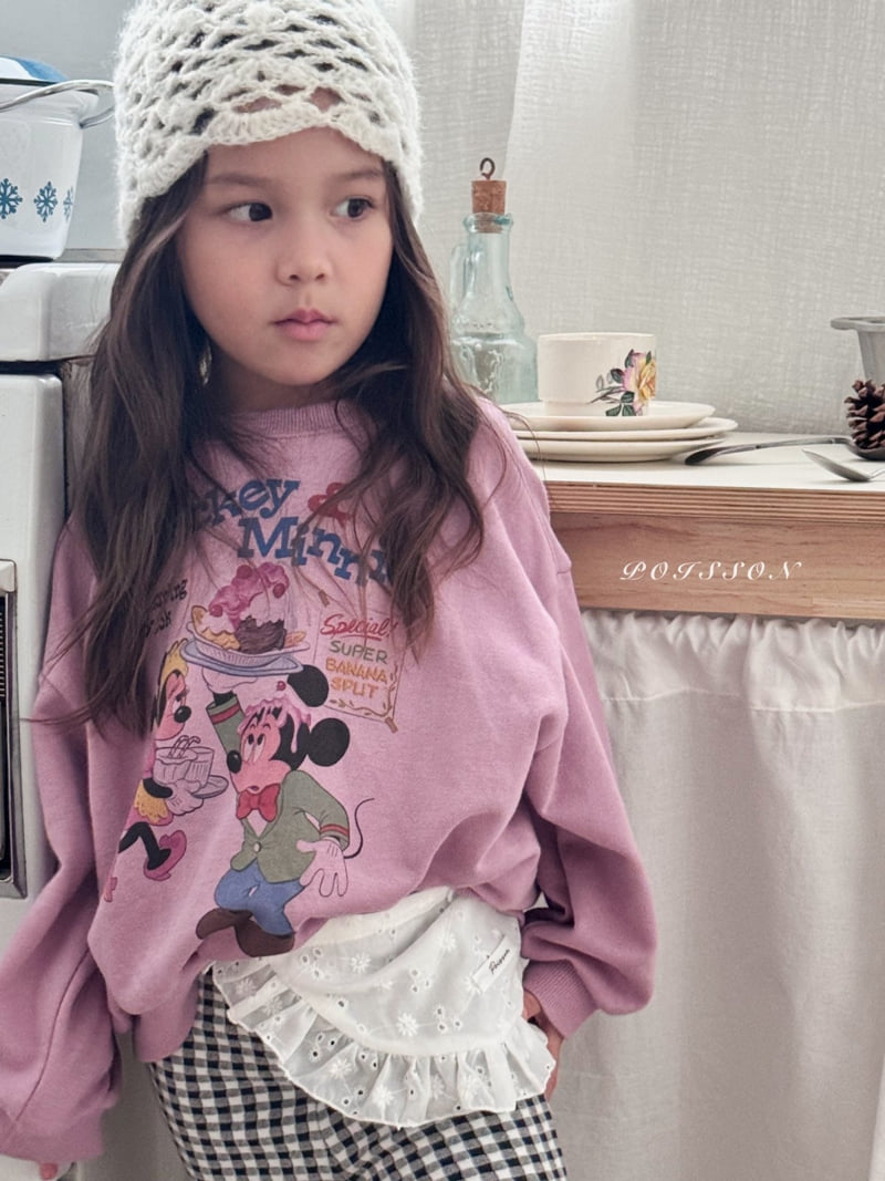 Poisson - Korean Children Fashion - #prettylittlegirls - Mickey Minnie Sweatshirt - 7