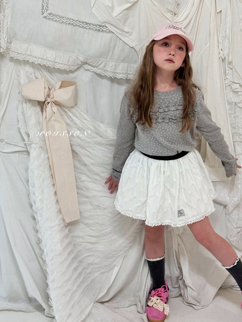 Poisson - Korean Children Fashion - #minifashionista - Lily Skirt Pants - 4