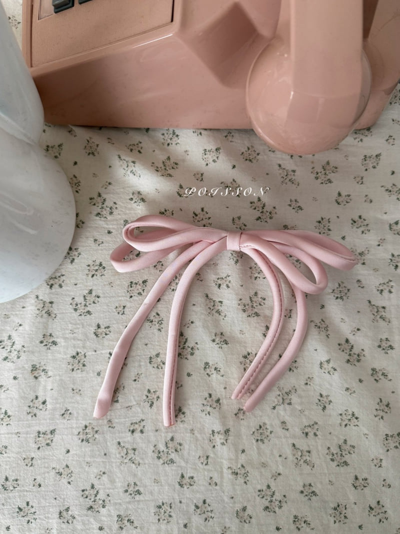 Poisson - Korean Children Fashion - #prettylittlegirls - Ribbon Hair Clip - 3