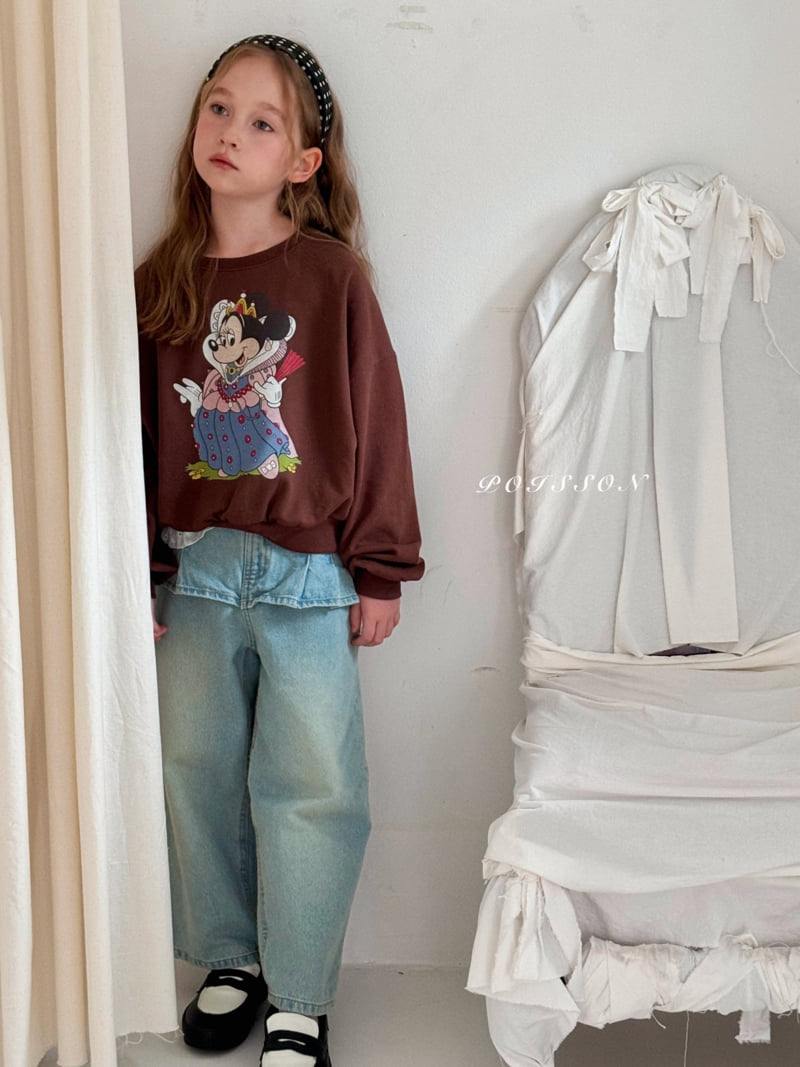 Poisson - Korean Children Fashion - #prettylittlegirls - Pleats Skirt Denim - 11