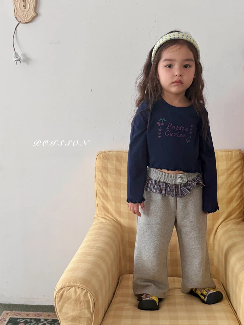 Poisson - Korean Children Fashion - #prettylittlegirls - Petit Cherry Tee - 10