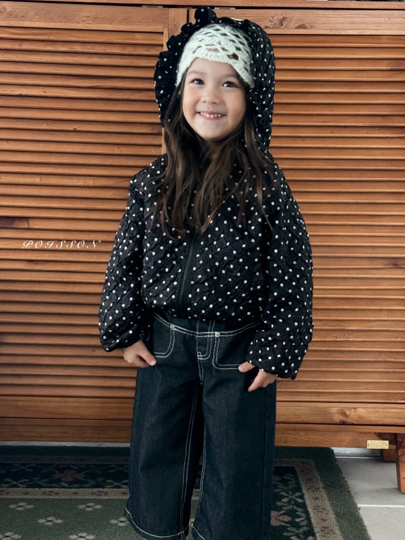Poisson - Korean Children Fashion - #prettylittlegirls - Dot Windbreaker - 9