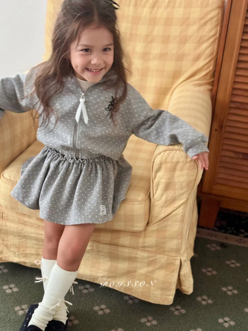 Poisson - Korean Children Fashion - #prettylittlegirls - Petit Dot Skirt - 6