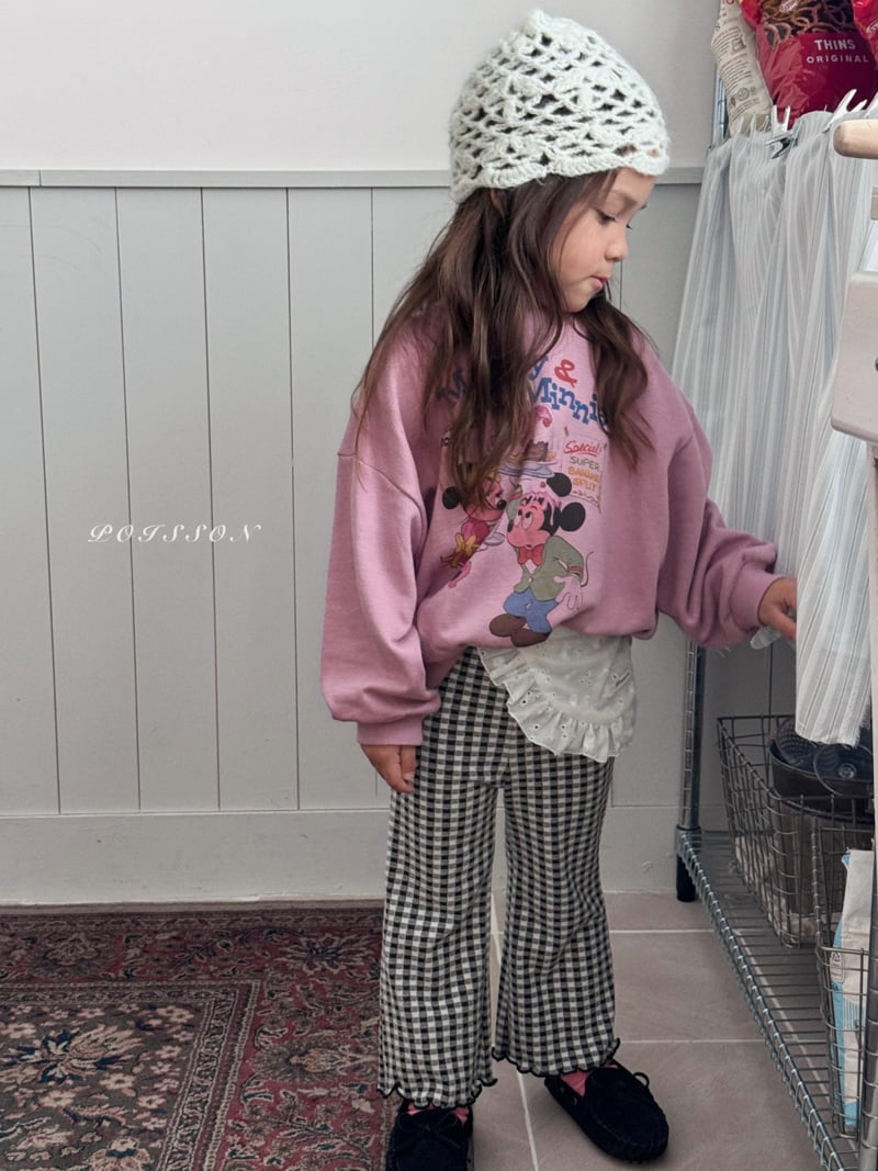 Poisson - Korean Children Fashion - #todddlerfashion - Mickey Minnie Sweatshirt - 8