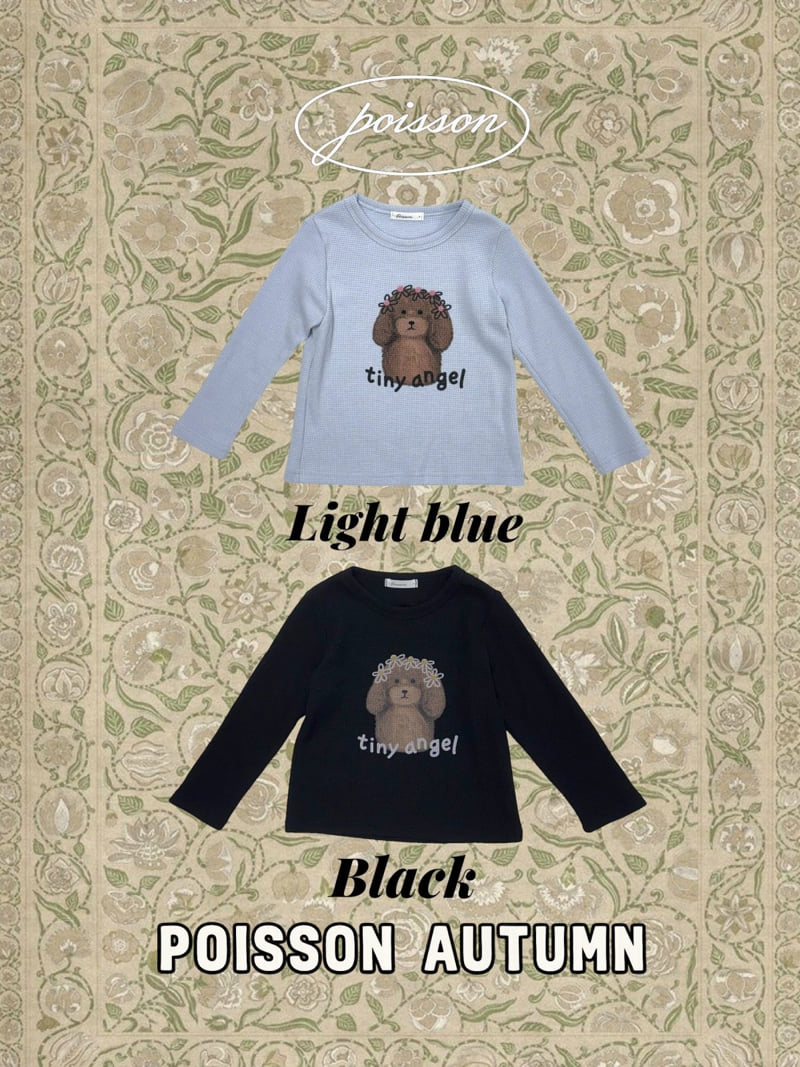 Poisson - Korean Children Fashion - #toddlerclothing - Puppy Tee