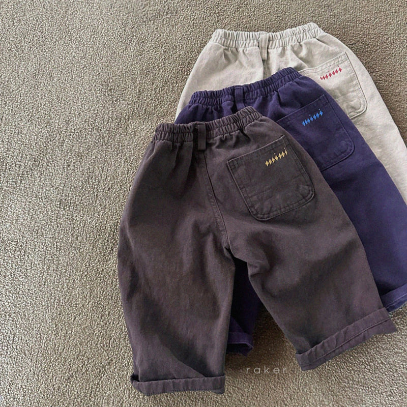 Raker - Korean Children Fashion - #kidzfashiontrend - Mini Mini Cotton Pants - 4