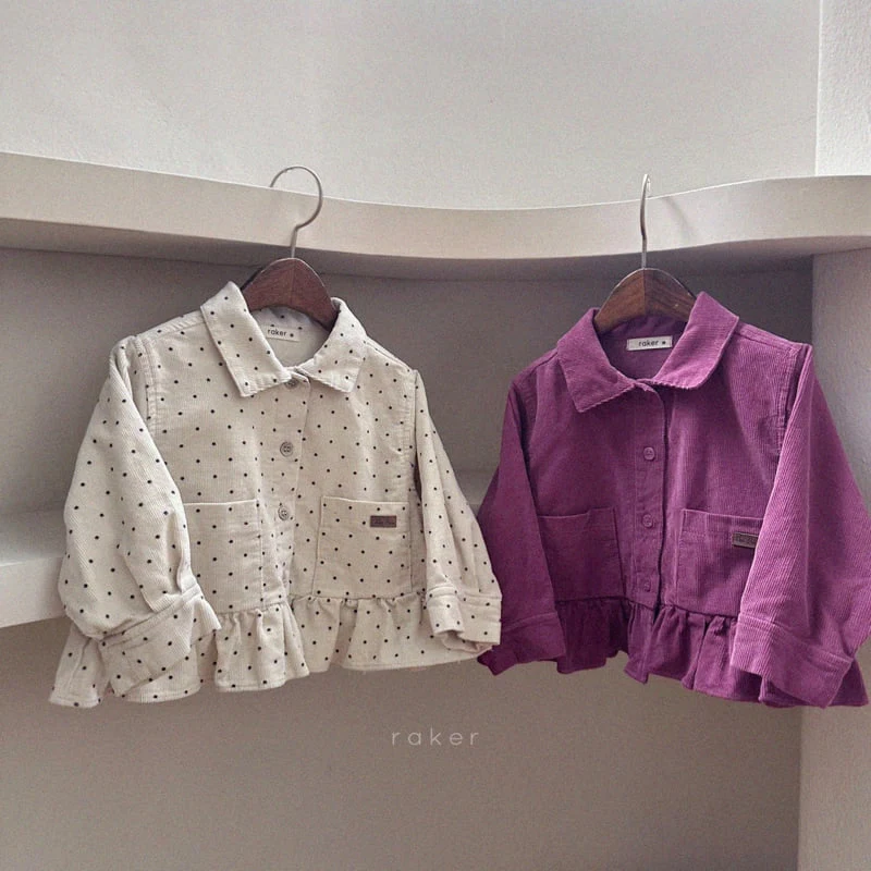Raker - Korean Children Fashion - #childrensboutique - Frill Loose-Fit Shirt