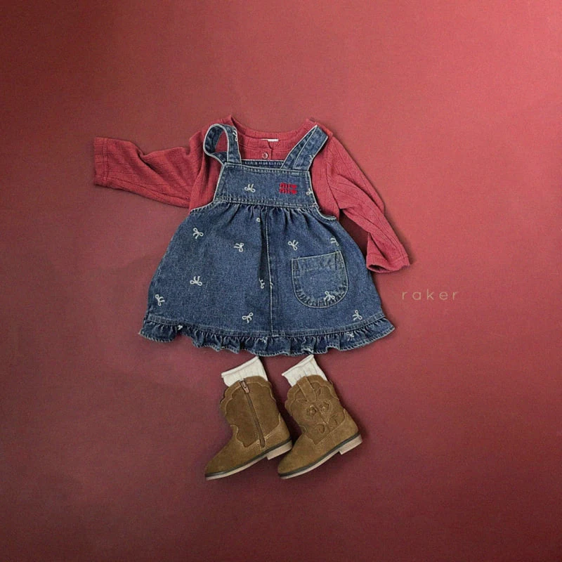 Raker - Korean Children Fashion - #childrensboutique - Mimi Jumperskirt - 4