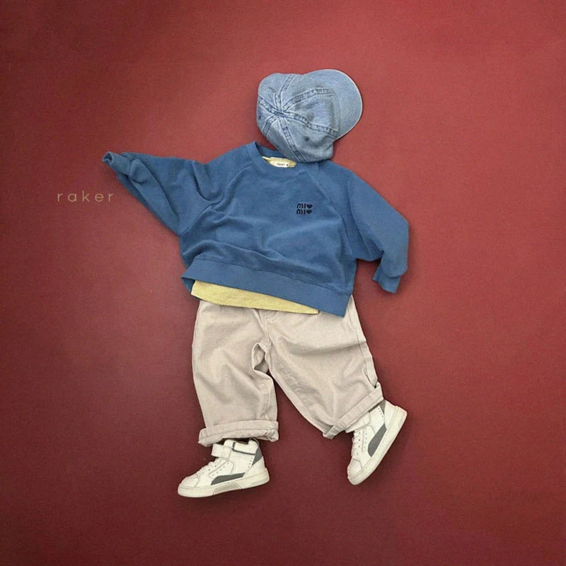 Raker - Korean Children Fashion - #fashionkids - Mongslub Ribbed Tee - 6