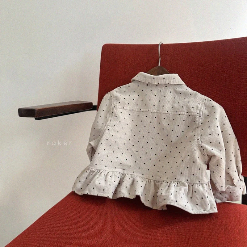 Raker - Korean Children Fashion - #discoveringself - Frill Loose-Fit Shirt - 4