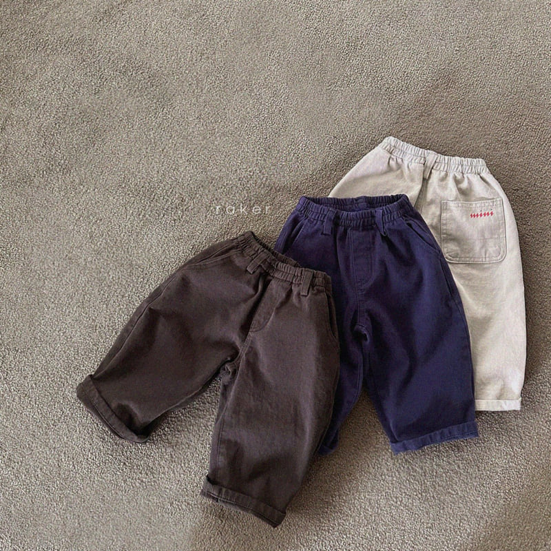 Raker - Korean Children Fashion - #kidsshorts - Mini Mini Cotton Pants