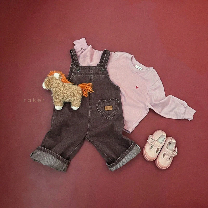 Raker - Korean Children Fashion - #kidsstore - Sugar Heart Tee - 5