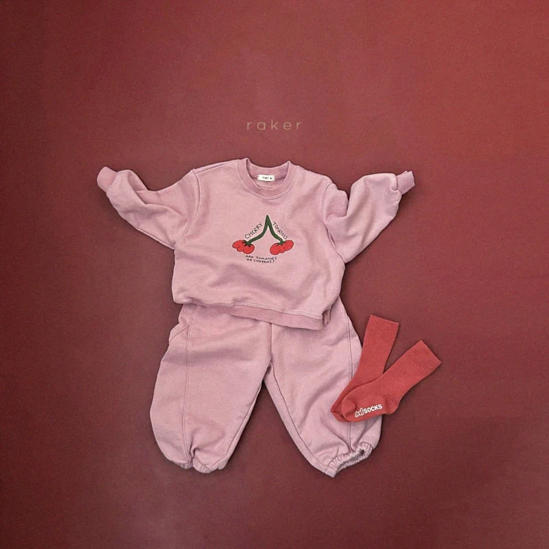 Raker - Korean Children Fashion - #kidzfashiontrend - Cherry Tomato Sweatshirt - 5