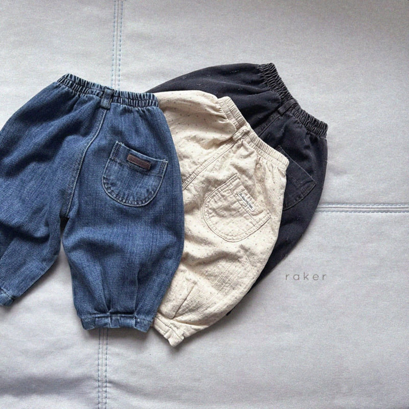 Raker - Korean Children Fashion - #todddlerfashion - Oversized Pleated Pants - 3